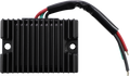 DRAG SPECIALTIES Regulator - XL '65-'77 - Black 12VBLK