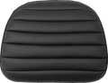 SADDLEMEN Touring Sissy Bar Pad - Black - Tuck-n-Roll - Indian '14-'22 61146
