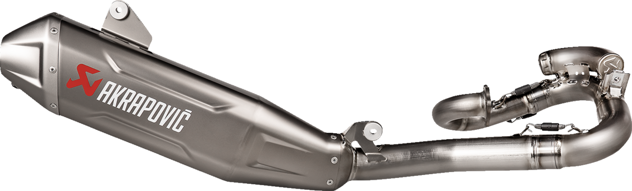 AKRAPOVIC Evolution Line Exhaust System - Titanium YZ450F 2023-2024  S-Y4MET16-FDHLTA 1820-2035