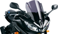 PUIG HI-TECH PARTS Race Windscreen - Dark Smoke - Fazer8 5572F