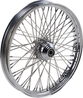 DRAG SPECIALTIES Front Wheel - 60 Spoke - Single Disc/No ABS - Chrome - 21"x2.15" - '08+ XL