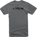 ALPINESTARS Ride 3.0 T-Shirt - Charcoal/Black - Medium 1232-722001810M