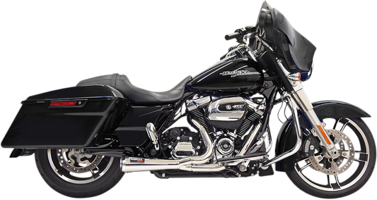 BASSANI XHAUST Short 2:1 Exhaust for FL - Chrome 1F42R