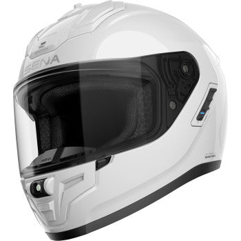 SENA Phantom Helmet - Gloss White - Large PHANTOM-GW00L3