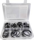 Parts Unlimited Assortment Kit - Hose Clamp - 60-Pieces T03-6242k