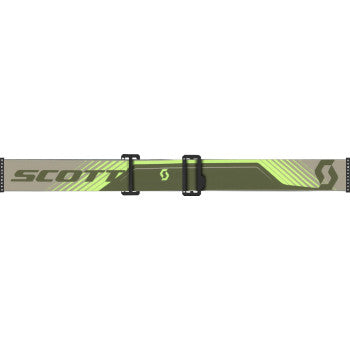 SCOTT Prospect 2.0 AMP Goggle - Kaki Green/Neon Yellow - Rose Lens 421469-7701352