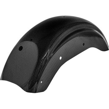 SADDLEMEN Rear Fender - Carbon Fiber/Gloss - FXLR/S/ST CF-818-29-001
