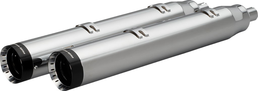 KHROME WERKS 4-1/2" War Hammer Mufflers - Chrome 202220