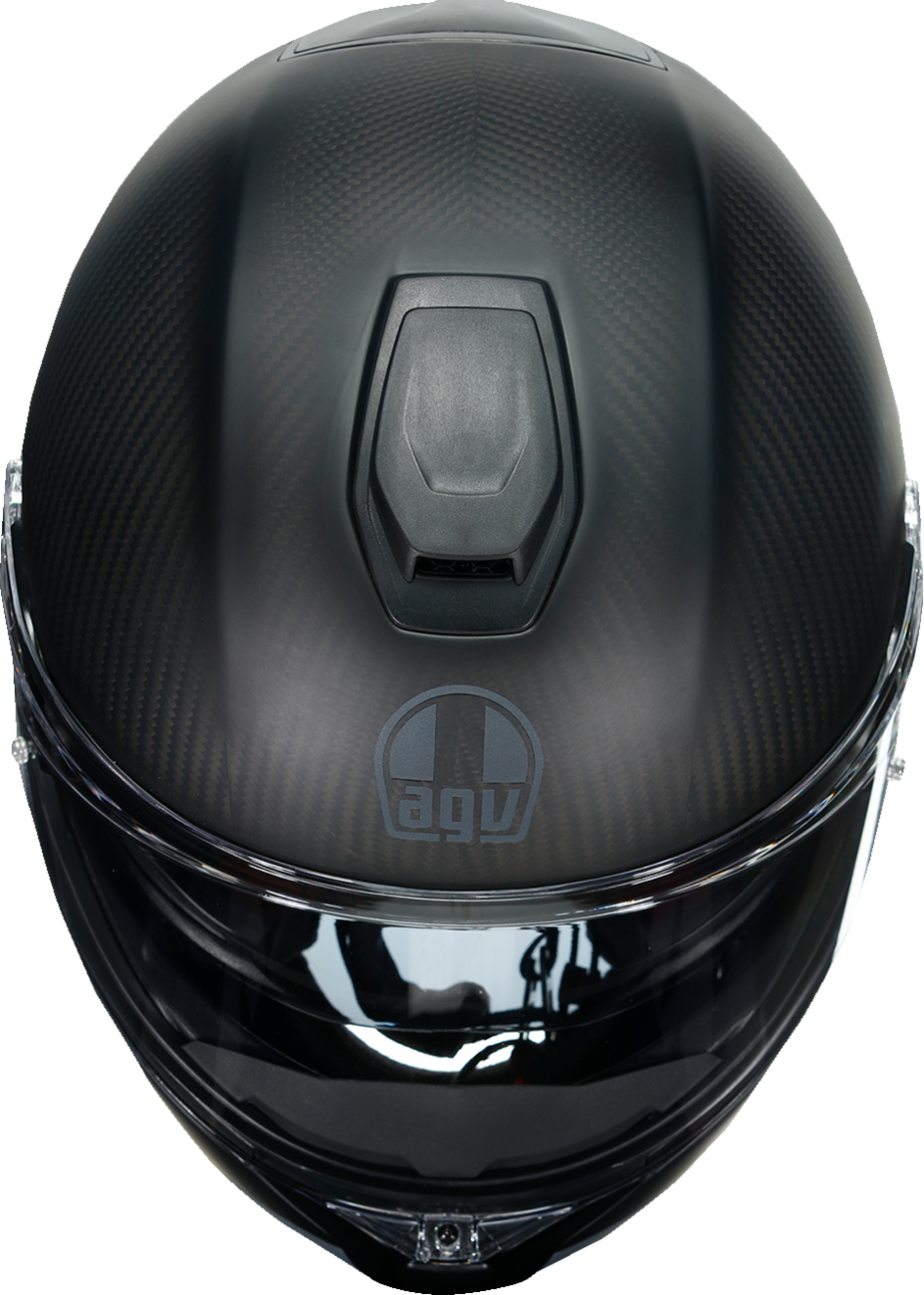 AGV SportModular Helmet - Dark Refractive - Carbon/Black - Large 211201O2IY01414