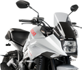 PUIG HI-TECH PARTS Race Windscreen - Smoke - YZF-R3 3737H