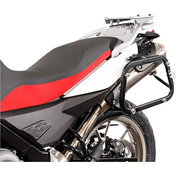 SW-MOTECH TRAX ADV Aluminum Case System - Black - BMW F 650 GS '99-'12 KFT.07.094.70000/B