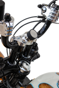 KLOCK WERKS Handlebar Clamp - iOmount™ - Chrome KWD-02-0384