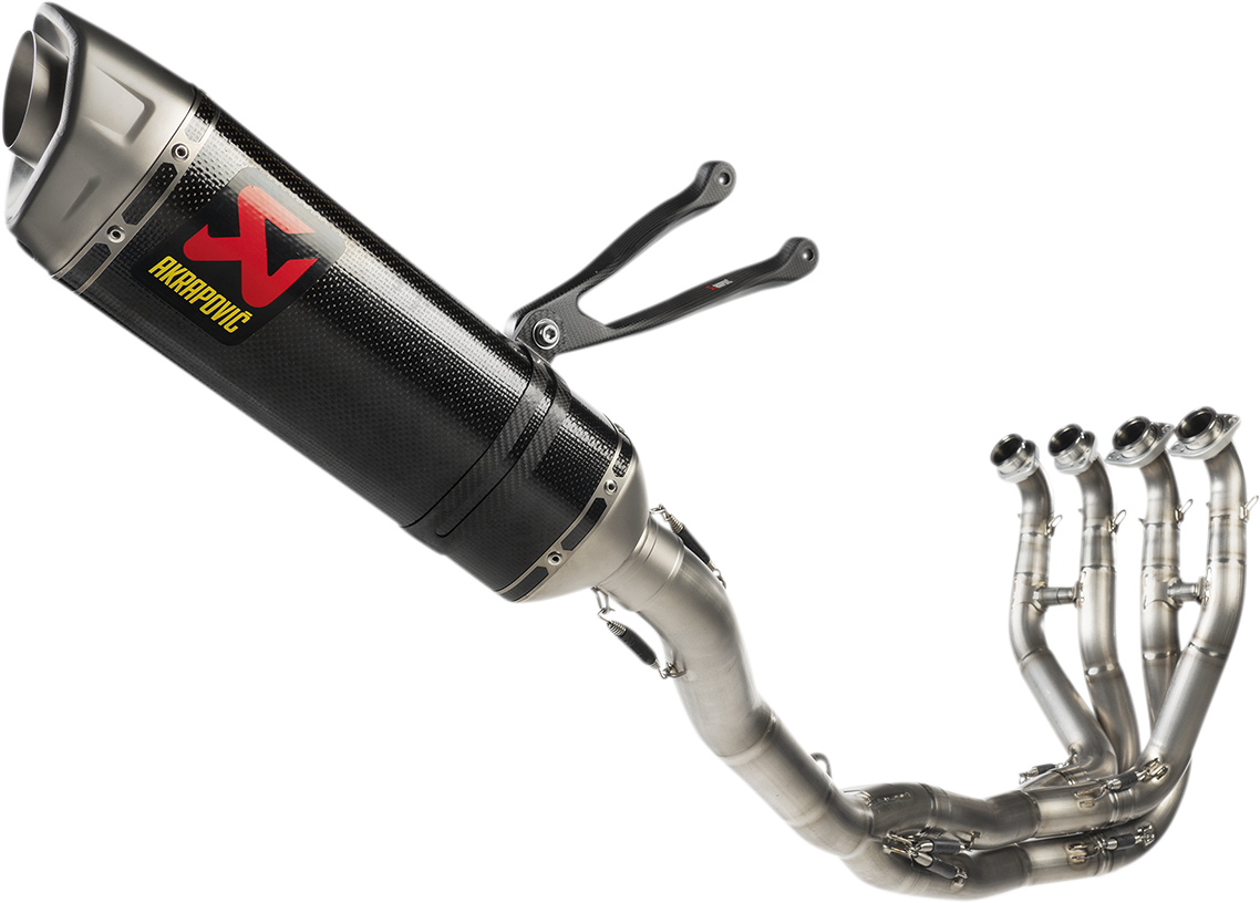 AKRAPOVIC Race Exhaust - Carbon Fiber  Ninja ZX-10RR /R 2021-2024 S-K10R10-RC 1810-2872