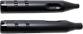 S&S CYCLE MK45 Mufflers - Black - Black Thruster NOW HAVE ALL BLK END CAPS 550-0666