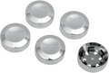 DRAG SPECIALTIES Rear Pulley Bolt Cover - Chrome D26-0152