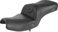 SADDLEMEN Seat - RoadSofa - without Backrest - Black w/ Black Stitching - Heated - Challenger '20-'22 I20-06-187HCT