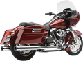 COBRA RPT 3" Mufflers - Chrome - '95-'16 Bagger 6070