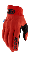 100% Cognito Smart Shock Gloves - Red - Medium 10014-00046