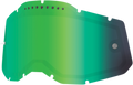 100% Accuri 2/Racecraft 2/Strata 2 Dual Lens - Vented - Green Mirror 59083-00005