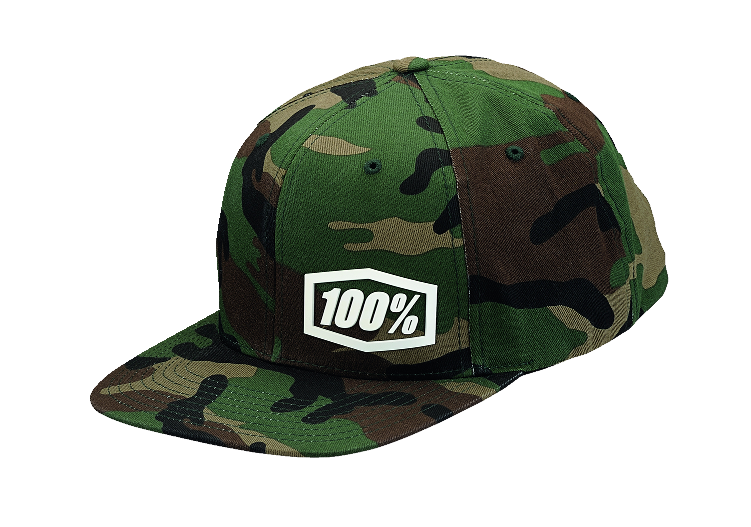 100% Machine Snapback Hat - Camouflage - One Size 20044-00008