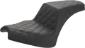 SADDLEMEN Step Up Seat - Full Lattice - Black - Chief I21-04-175