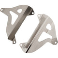 WORKS CONNECTION Radiator Brace Set - Silver - Yamaha 18-075