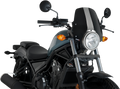 PUIG HI-TECH PARTS New Generation Windscreen - Black - Rebel 3829N
