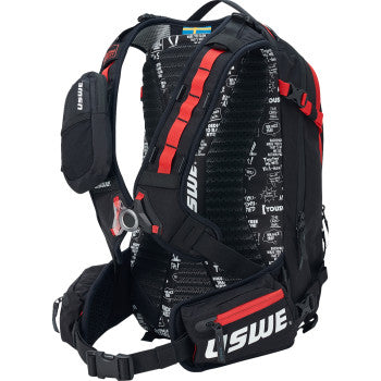 USWE Core Off-Road Daypack - 16L - Black/Red 2163336