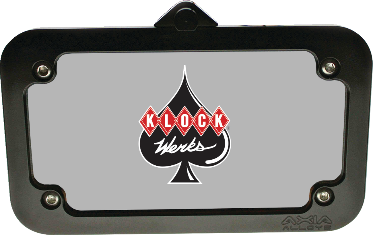 KLOCK WERKS License Plate Mount MODLP-BK