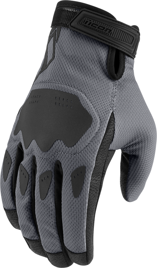 ICON Hooligan™ CE Gloves - Gray - Large 3301-4374