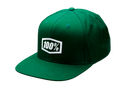 100% Icon Snapback Hat - Forest Green - One Size 20044-00002