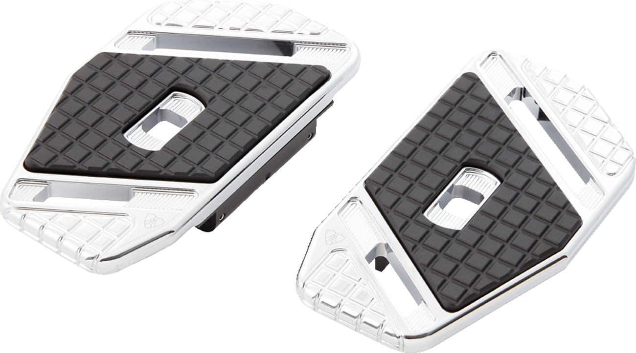 ARLEN NESS SpeedLiner Passenger Floorboards - Chrome 410-029