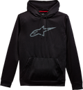ALPINESTARS Inception Athletic Hoodie - Black - Medium 1232-51500-10-M