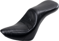 LE PERA Maverick Daddy Long Legs Seat - Black - Stitched - Softail '18+ LYX-910DL
