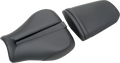 SADDLEMEN Gel Channel Track Carbon Fiber Sport Seat - Black - CBR600RR 0810-H011