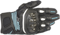 ALPINESTARS Women Stella SPX AC V2 Gloves - Black/Teal - XL 3517319-1170-XL