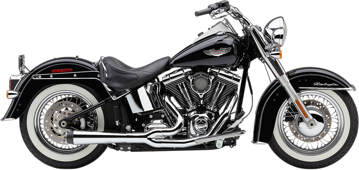 COBRA El Diablo Exhaust - Chrome - '12-'17 Softail N/F FXSB/FXSE MODELS 6483