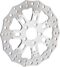 ARLEN NESS Front Rotor - 7 Valve - 11.8" - Chrome 33-10302-202