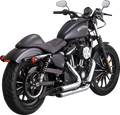 VANCE & HINES Shortshots Staggered Exhaust System - Chrome 17329