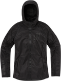 ICON Women's Airform Jacket - Black - 2XL 2822-1404