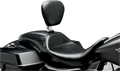 LE PERA Outcast Seat - Full-Length - With Backrest - Smooth - Black - FL LK-987BR