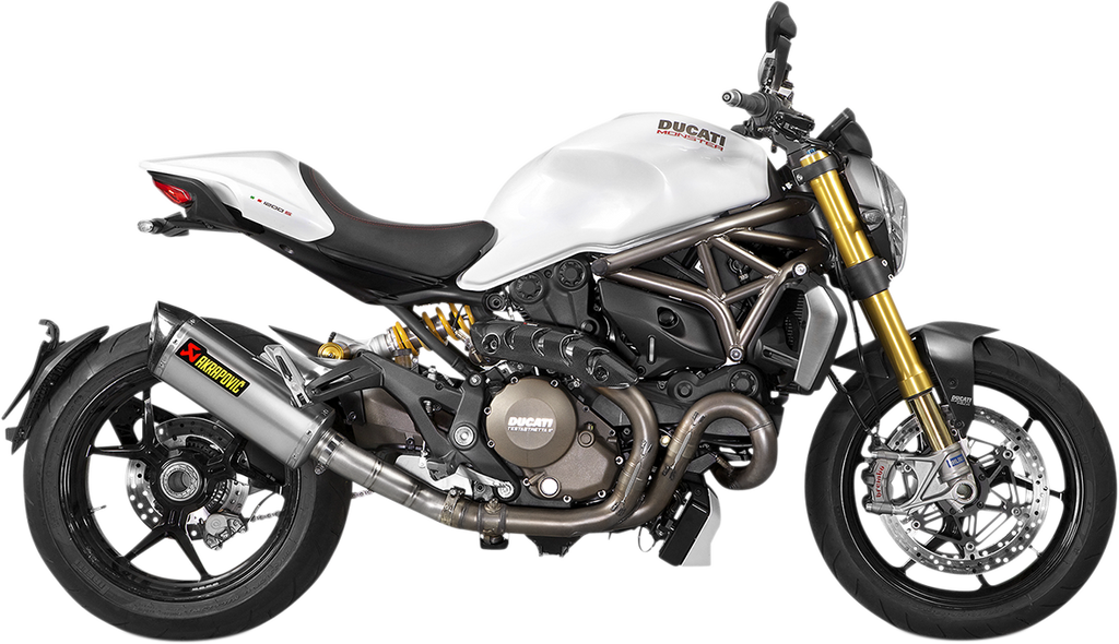 AKRAPOVIC Slip-On Line Muffler - Titanium Monster 821/1200 S-D12SO3-HRT 1811-2755