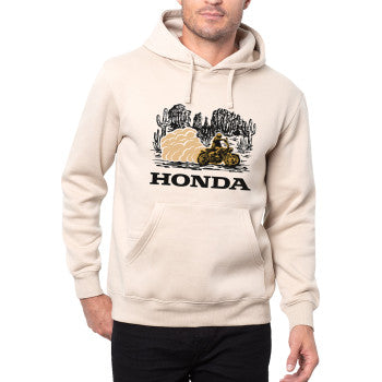 HONDA APPAREL Honda Heritage Goldwing Hoodie - Tan - Medium LEM25S-M51-M