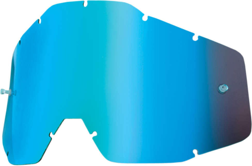100% Accuri/Strata/Racecraft Lens - Blue Mirror 51002-002-02