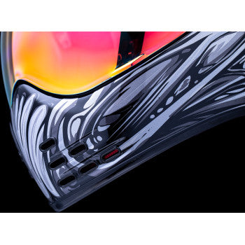 ICON Domain™ Helmet - Nouveau - Silver - Medium 0101-18525