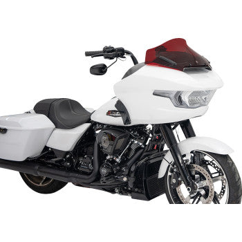 KLOCK WERKS Kolor Flare™ Windshield - 10" - Red - FLTR KWW-01-0715