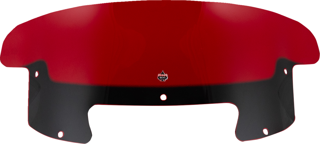 KLOCK WERKS Kolor Flare™ Windshield - 8" - Red - Indian KWW-04-0622