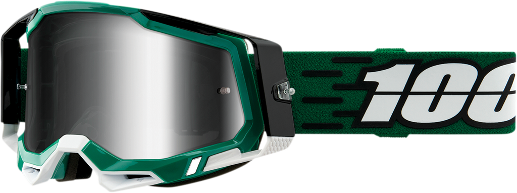100% Racecraft 2 Goggles - Milori - Silver Mirror 50121-252-16