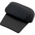 SADDLEMEN Chopped Tour Pak Pad - Honeycomb - Blue Stitching - FLH/FLT '14-'24 814-07C-HC-BLU