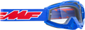 FMF PowerBomb Goggles - Rocket - Blue - Clear F-50036-00002 2601-2973